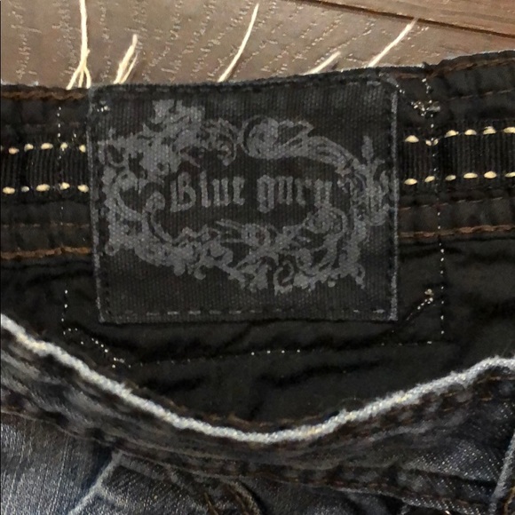 Blue Guru Vintage Jeans 32/33 Distressed EUC - Picture 2 of 9